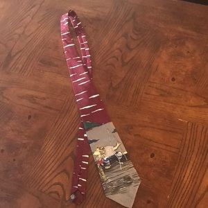 Polyester vintage tie